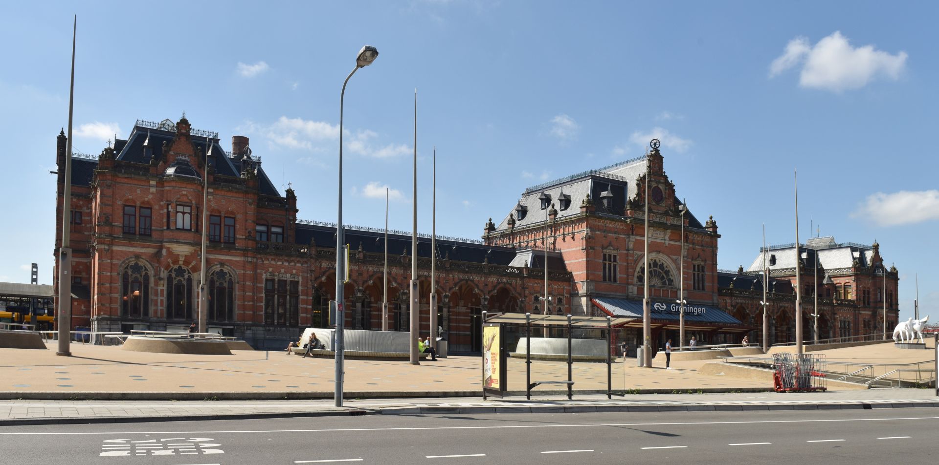 Noordzijde station Groningen