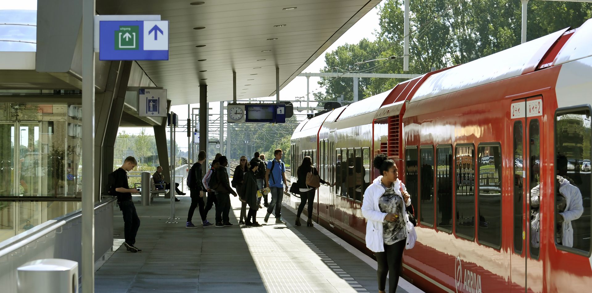 Uitbreiding station Groningen Europapark